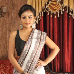 Bengali Tant Saree